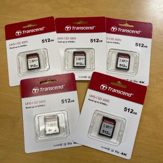 Transcend - 512GB SDカード UHS-I SD 300S（5枚セット）の通販 ...