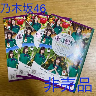 ノギザカフォーティーシックス(乃木坂46)の【非売品・未使用】乃木坂46 国消国産5mm方眼ノート(アイドルグッズ)