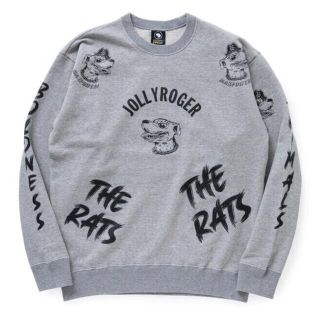 ラッツ(RATS)のRATS  ANIMALS CREW NECK SWEATクルーネックスウェット(パーカー)