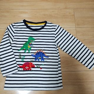 【中古】120 男児　長袖Tシャツ　2点(Tシャツ/カットソー)