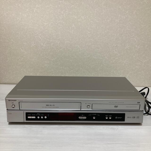 SHARP(シャープ)のSHARP DV-NC700 ビデオ VHS 一体型 DVDプレーヤー  中古品 スマホ/家電/カメラのテレビ/映像機器(DVDプレーヤー)の商品写真