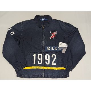 世界有名な 新品未使用 polo 1992 stadium インディゴ ジャケット XL
