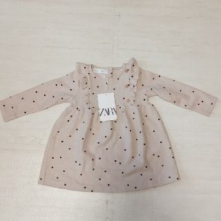 ザラキッズ(ZARA KIDS)の新品 ZARA ワンピース 86cm(ワンピース)