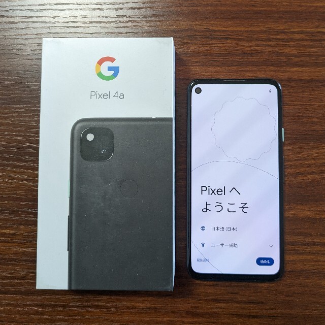 【極美品】Pixel 4a JustBlack 128GB SIMフリー○認証