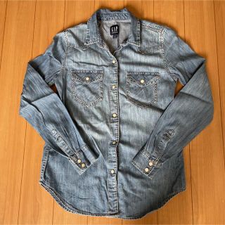 ギャップ(GAP)のGAP レディースデニムシャツ  XXS(シャツ/ブラウス(長袖/七分))