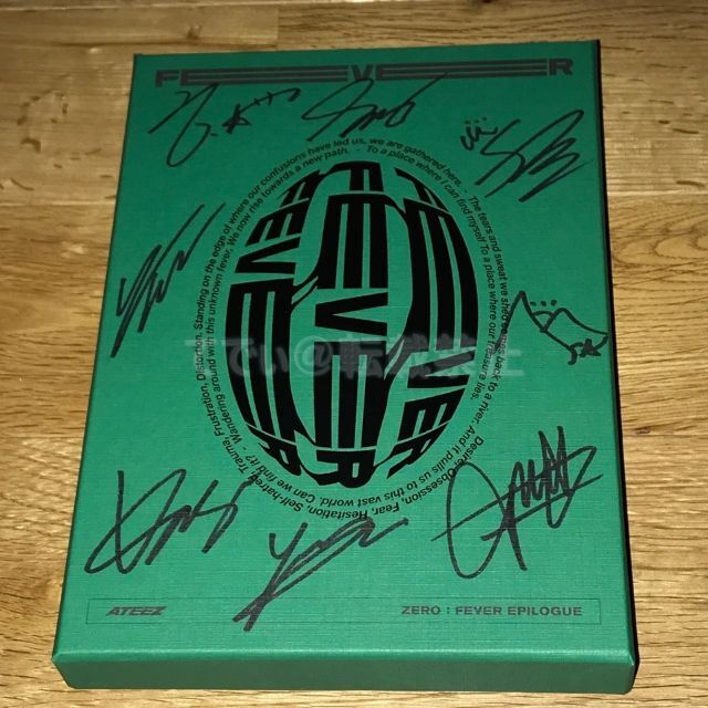 Neokyo様専用ATEEZ 直筆 「ZERO: FEVER EPILOGUE」 Neokyo様専用ATEEZ 直筆 「ZERO: FEVER EPILOGUE」