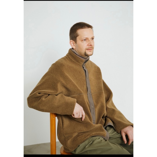Graphpaper/Wool Boa Hi-Neck Pullover 1