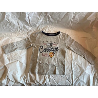 プチバトー(PETIT BATEAU)のPetit Bateau プチバトー　長袖シャツ　5ans / 110cm(Tシャツ/カットソー)