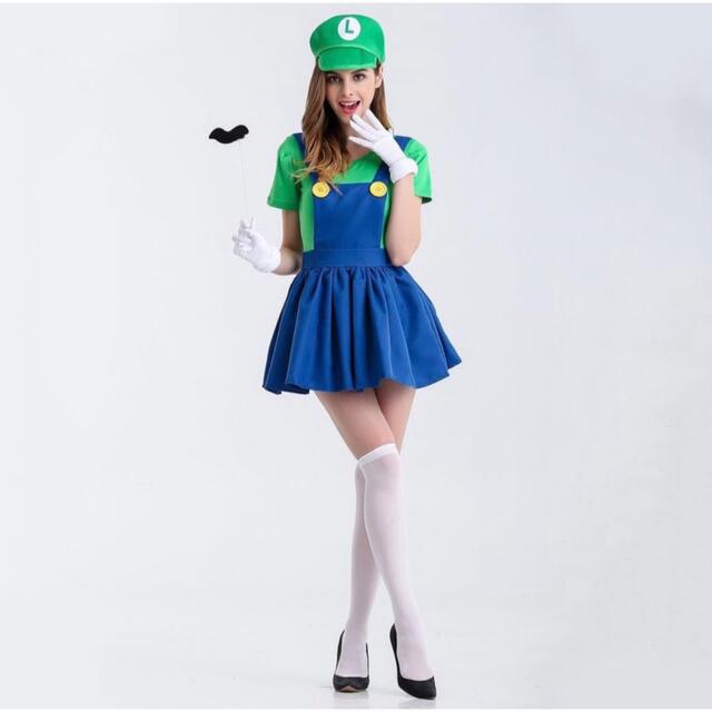 Mario & Luigi コスプレ　セット エンタメ/ホビーのコスプレ(衣装)の商品写真