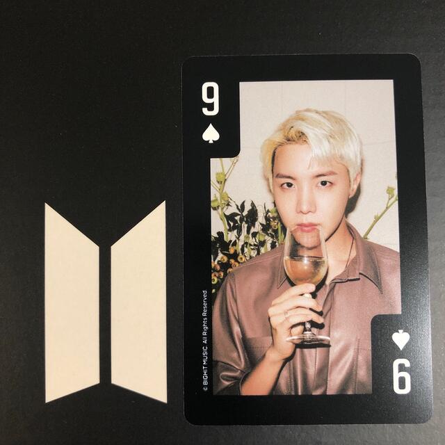 防弾少年団(BTS)(ボウダンショウネンダン)のBTS army kit 9期　ホソク　PLAYING CARD J-HOPE エンタメ/ホビーのタレントグッズ(アイドルグッズ)の商品写真