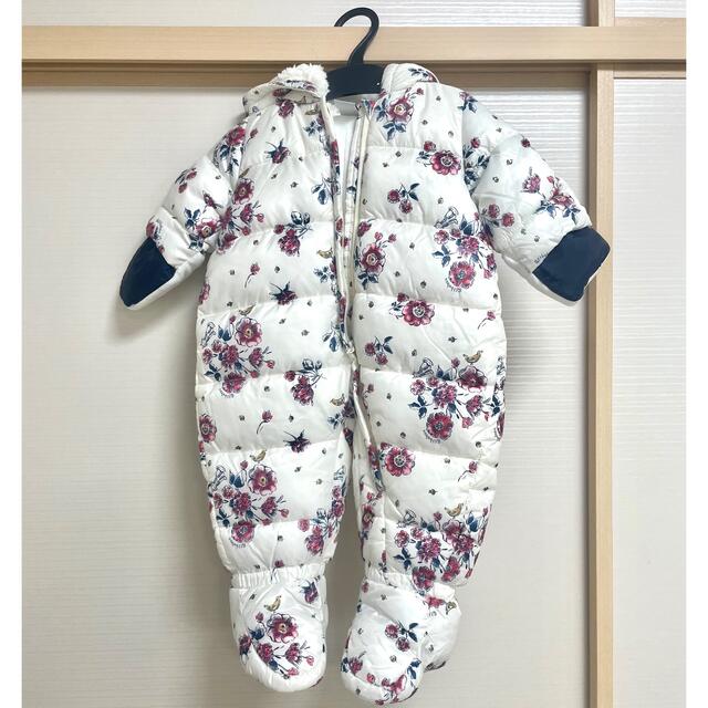 PETIT BATEAU - プチバトー  PETIT BATEAU   耳付き　カバーオール　アウター