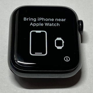 アップルウォッチ(Apple Watch)の（値上）Apple Watch 4 ステンレス ブラックセルラー 40mm 中古(その他)