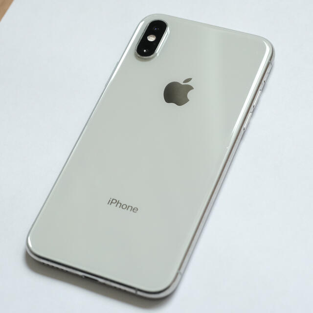 スマートフォン本体 iphone ⅩS シルバー simフリー 256GB