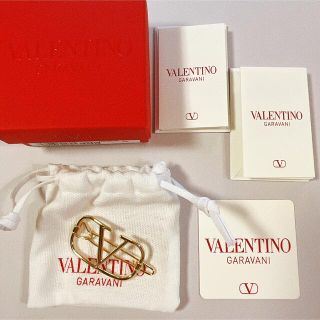 valentino garavani - VALENTINO GARAVANI V ロゴ シグネチャー メタル
