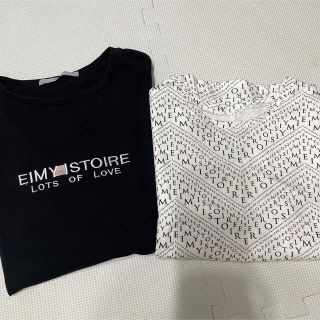 エイミーイストワール(eimy istoire)のeimyistoire Tシャツ2枚セット(Tシャツ(半袖/袖なし))