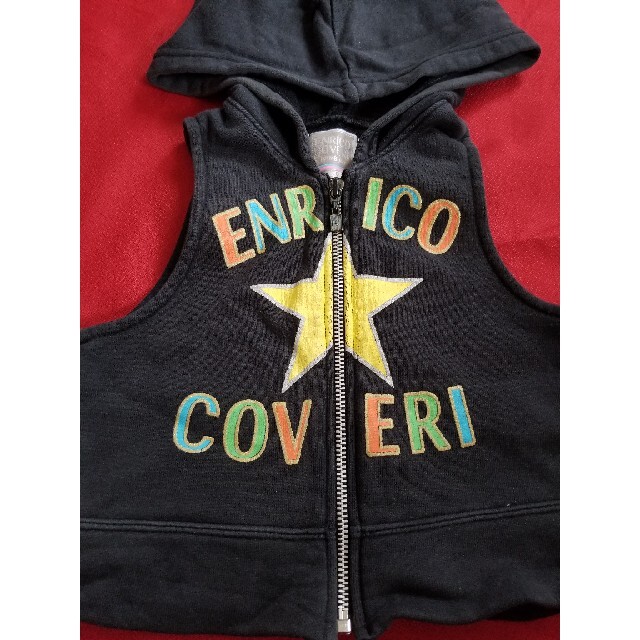 ENRICO COVERI(エンリココベリ)の【ENRICO COVERI】セット売り パーカー フーディー ベスト 100 キッズ/ベビー/マタニティのキッズ服男の子用(90cm~)(Tシャツ/カットソー)の商品写真