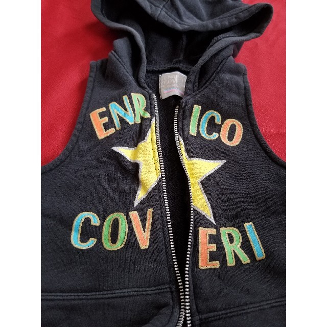 ENRICO COVERI(エンリココベリ)の【ENRICO COVERI】セット売り パーカー フーディー ベスト 100 キッズ/ベビー/マタニティのキッズ服男の子用(90cm~)(Tシャツ/カットソー)の商品写真