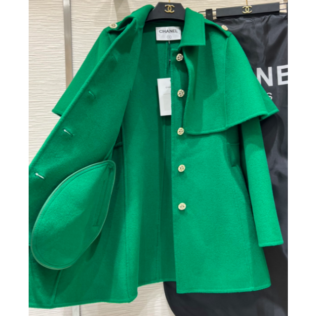 豊富な即納CHANEL Chanelコート着の通販 by りょうこ's shop｜シャネルならラクマノーカラージャケット 