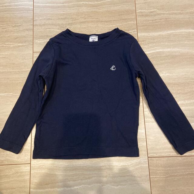 PETIT BATEAU(プチバトー)のプチバトー 100 カットソー　ロンT 長袖 キッズ/ベビー/マタニティのキッズ服男の子用(90cm~)(Tシャツ/カットソー)の商品写真