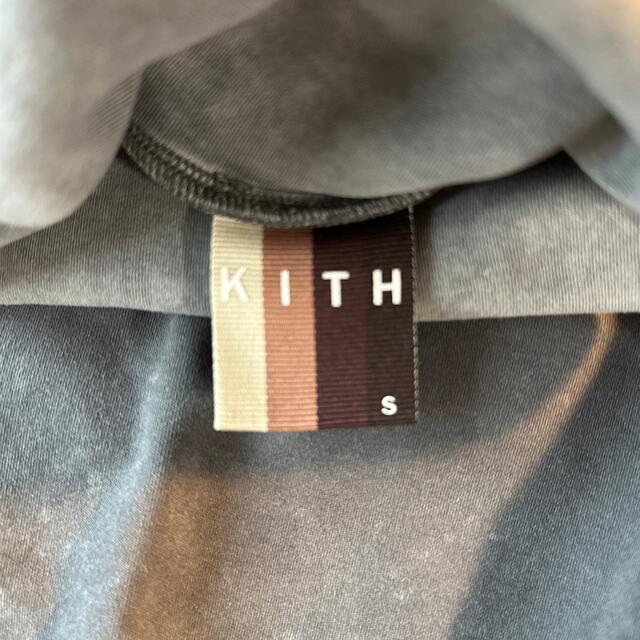 KITH CRYSTAL WASH TURTLENECK BATTLESHIP - 3
