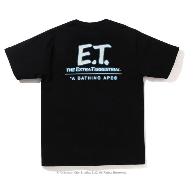 A BATHING APE(アベイシングエイプ)のA BATHING APE x E.T. APE  2XL メンズのトップス(Tシャツ/カットソー(半袖/袖なし))の商品写真