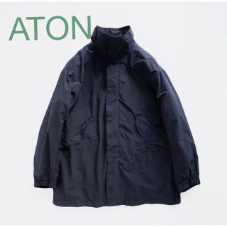 ATON SHORT MODS COAT  ショートモッズコート　NAVY(ミリタリージャケット)