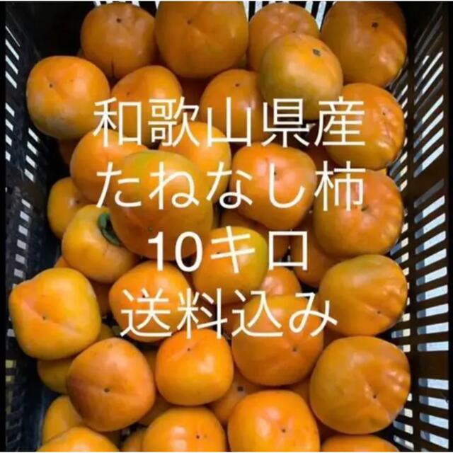 2和歌山県 九度山産 種無し柿 家庭用 15キロ 15から２０日発送予定