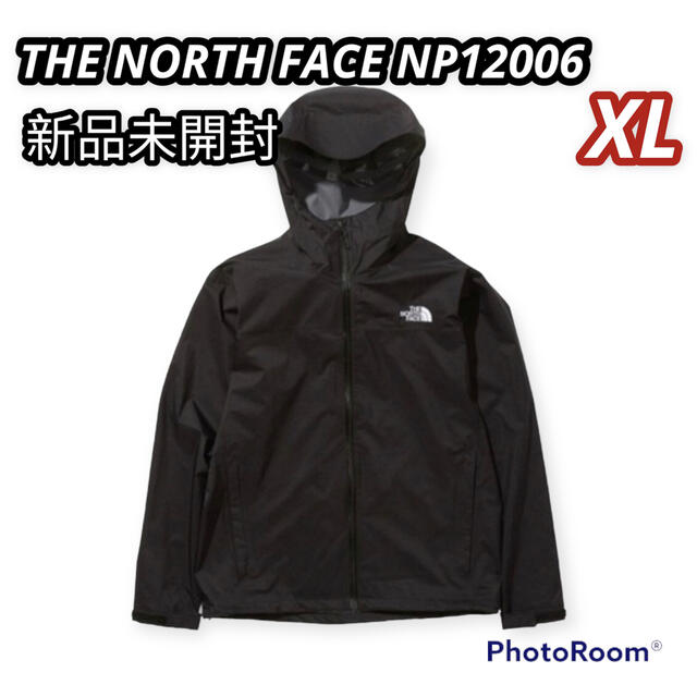 THE NORTH FACE(ザノースフェイス)の【新品未使用】ノースフェイス ベンチャージャケット タグ付き　黒　XL（メンズ） メンズのジャケット/アウター(ナイロンジャケット)の商品写真