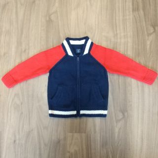 ベビーギャップ(babyGAP)のbabygap 前開きニット(90cm)(ニット)