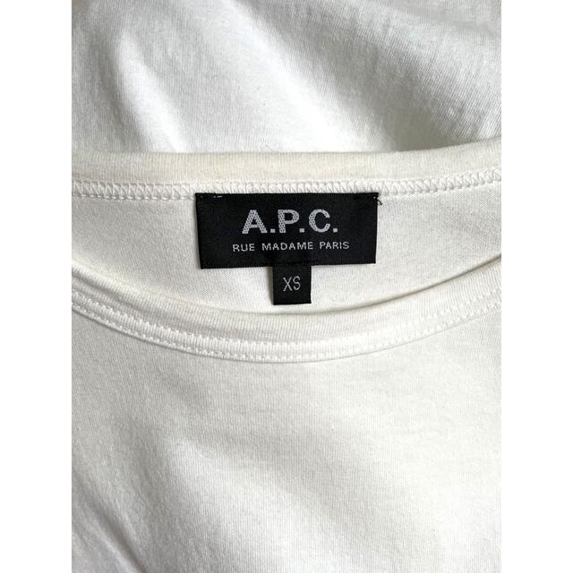 A.P.C(アーペーセー)のA.P.C ロゴ入りTシャツ メンズのトップス(Tシャツ/カットソー(七分/長袖))の商品写真