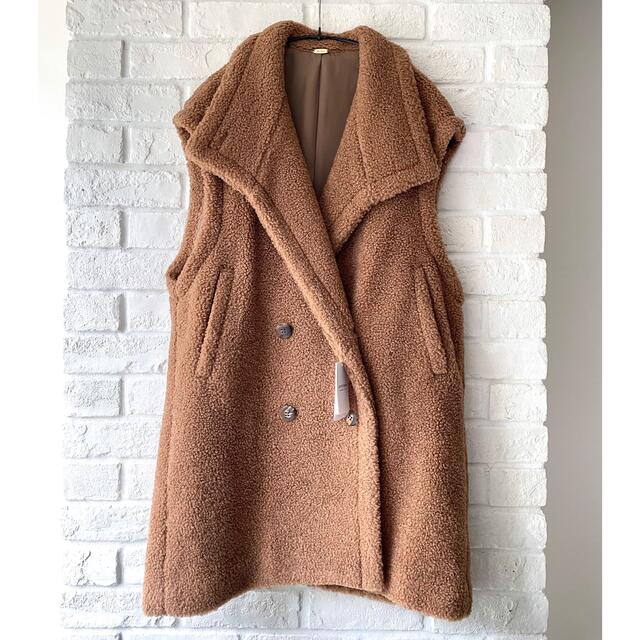 DEUXIEME CLASSE - CAMEL BOA ベスト Deuxieme Classe キャメルボアベストの通販 by 𝔰𝔬𝔯𝔞☺︎︎