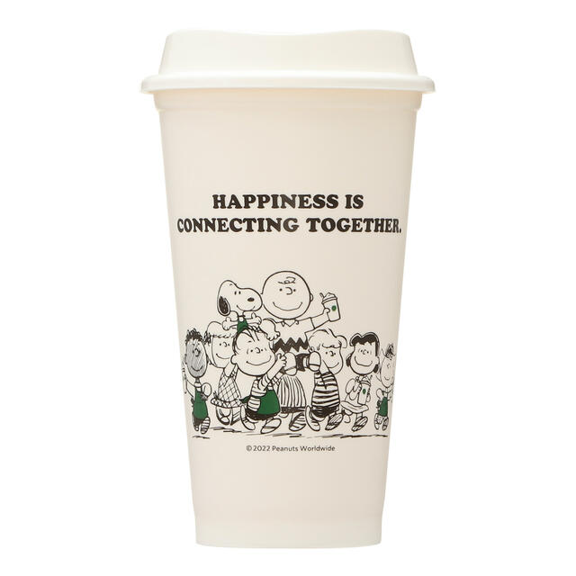 Starbucks Coffee - スターバックス リユーザブルカップ PEANUTS オフホワイト 473mlの通販 by chappii