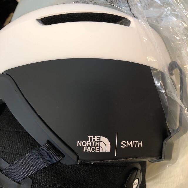 新品smith northface CODEヘルメットS 白 新品smith northface CODEヘルメットS 白