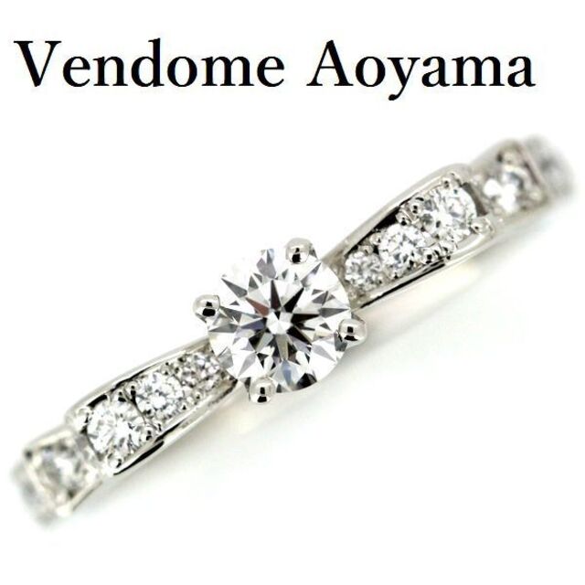 Vendome Aoyama - ヴァンドーム青山 ダイヤモンド 0.233ct D-VS1-EX リング リボン