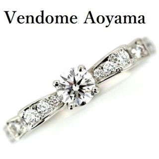 ヴァンドームアオヤマ(Vendome Aoyama)のヴァンドーム青山 ダイヤモンド 0.233ct D-VS1-EX リング リボン(リング(指輪))