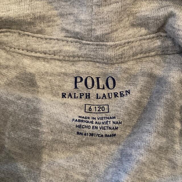 POLO RALPH LAUREN(ポロラルフローレン)のラルフローレン　6 ポロベアー　パーカー キッズ/ベビー/マタニティのキッズ服男の子用(90cm~)(Tシャツ/カットソー)の商品写真