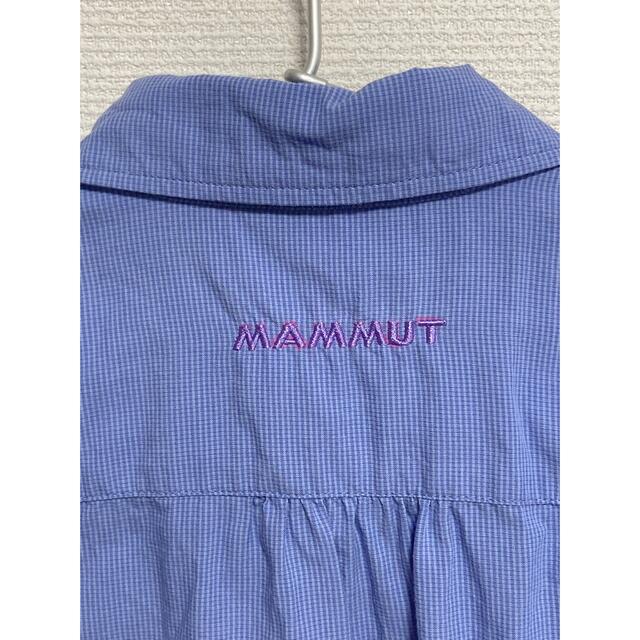 Mammut(マムート)のMAMMUT マムート 半袖ブラウス パープル XSサイズ レディースのトップス(シャツ/ブラウス(半袖/袖なし))の商品写真