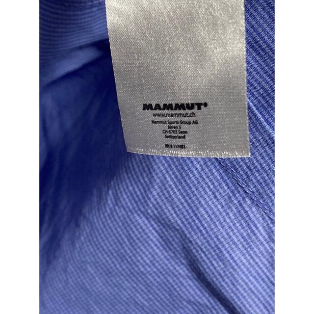 Mammut(マムート)のMAMMUT マムート 半袖ブラウス パープル XSサイズ レディースのトップス(シャツ/ブラウス(半袖/袖なし))の商品写真
