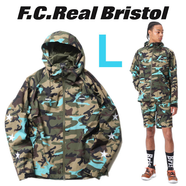 FCRB CAMOUFLAGE TEAM JACKET L