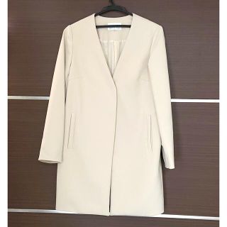 M-premier - M-PREMIER エムプルミエ ノーカラーコート サイズ36 Sの