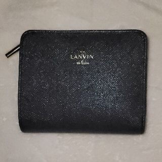 ランバンオンブルー(LANVIN en Bleu)のランバンオンブルー 二つ折り財布　ネイビー(折り財布)