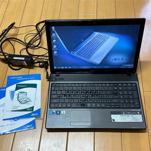 Acer - Acer aspire 5741 Windows 7 やや難ありの通販 by xxl54's shop