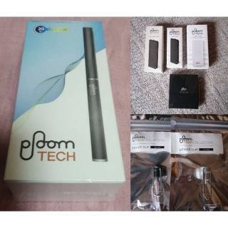 新品) Ploom Tech & ご希望のケース・クリップ(タバコグッズ)