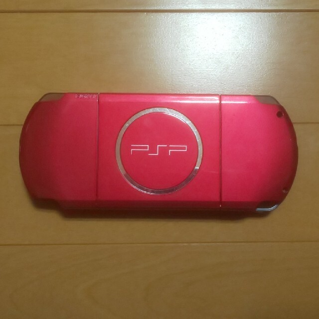 （管40）PSP-3000（レッド、修理品）すぐ遊べるセット