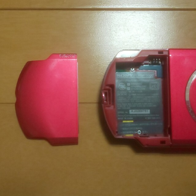 （管40）PSP-3000（レッド、修理品）すぐ遊べるセット