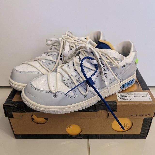 27.5cm OFF-WHITE × NIKE DUNK LOWのサムネイル