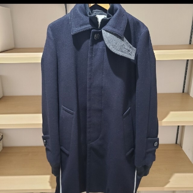 18AW Sacai Melton Coat 18-01818M - www.dreamsmilesdental.com.au