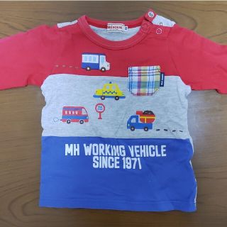 ミキハウス(mikihouse)のミキハウス　長袖　男の子　80cm(Ｔシャツ)