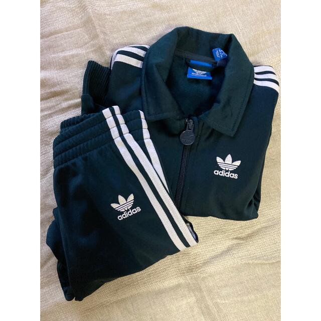 adidas(アディダス)のアディダス　ジャージ　上下　セットアップ4T キッズ/ベビー/マタニティのキッズ服男の子用(90cm~)(その他)の商品写真