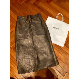 vintage ヴィンテージ hooked購入 60年代 レザースカート